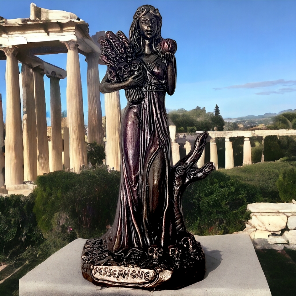 Persephone Greek Goddess Deity Statue